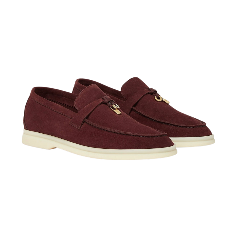 Loro Piana Summer Charms Walk Loafer 'Oxblood (Q0B2)'