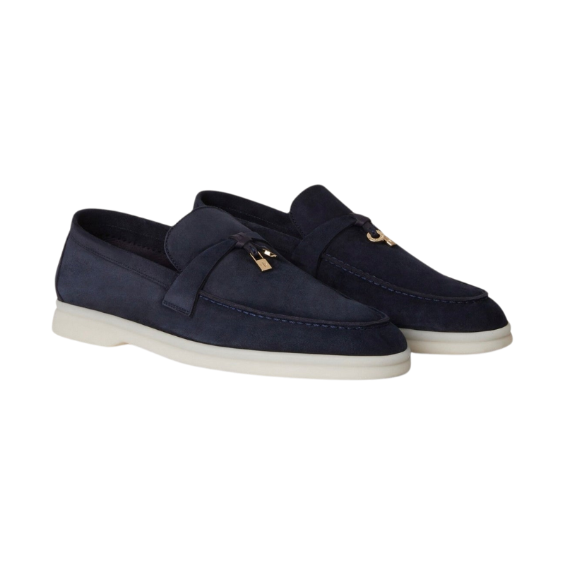 Loro Piana Summer Charms Walk Loafer 'Argo Blue Melange (W948)'