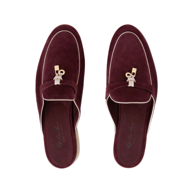 Loro piana Summer Charms Walk Loafer 'burgundy'
