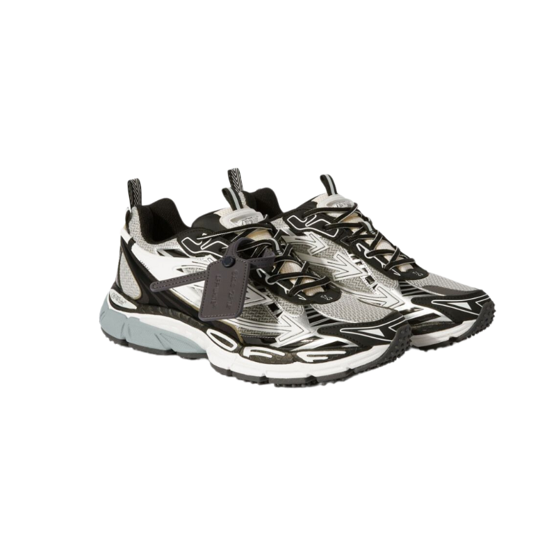 OFF-WHITE Be Right Back Sneakers Gray/Black