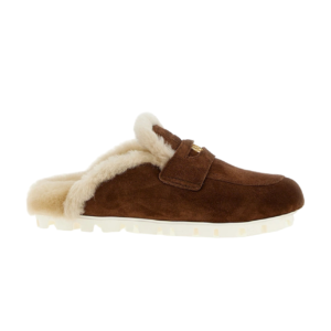 Miu Miu Suede mules - Cocoa Brown